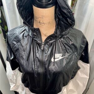 Nike Women's Black and White Jacket